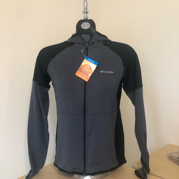 NWT Columbia Women’s Full Zip Omni-Shade Light-weight Hoodie - Picture 2 of 12